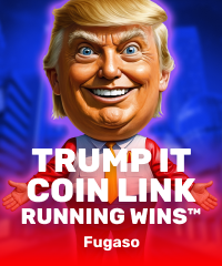 Слот Trump It Coin Link Running Wins от провайдера Fugaso